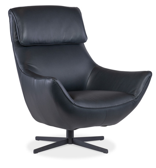 Hooker Furniture Hughes Salvo Denim Swivel Chair