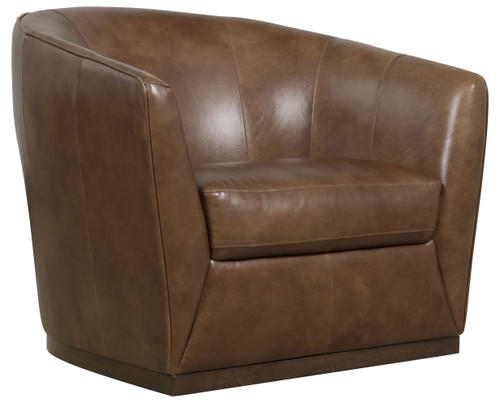 Hooker Furniture Fairfax Hazlenut Swivel Chair