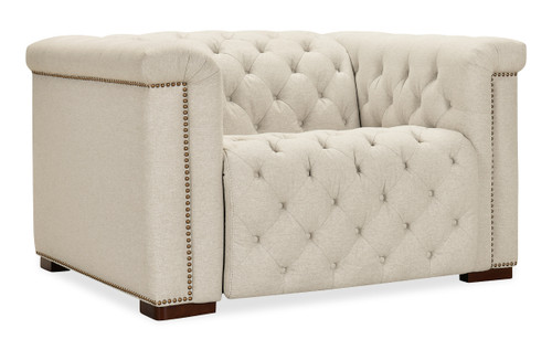 Hooker Furniture Savion Deux Fabric Power Recliner with Power Headrest