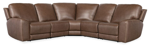 Hooker Furniture Torres 5 Piece Sectional Center Orianted