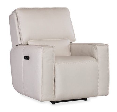 Hooker Furniture Miles Zero Gravity Oslo Pebble PWR Recliner w/ PWR Headrest