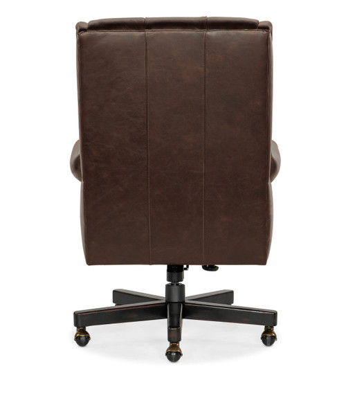 Hooker Furniture Charleston Executive Brown Swivel Tilt Chair