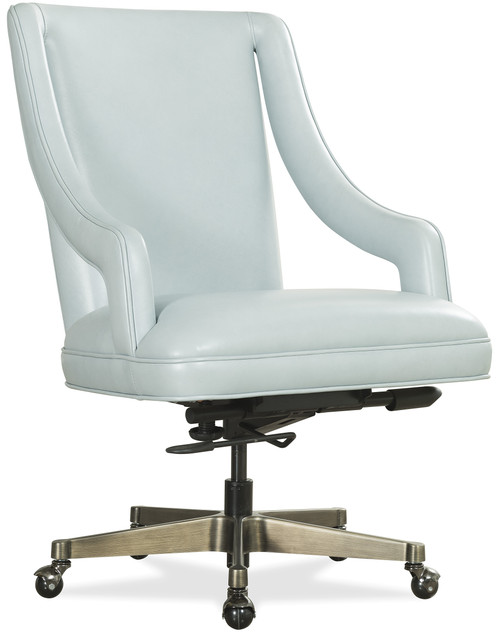 Hooker Furniture Meira Executive Blue Swivel Tilt Chair