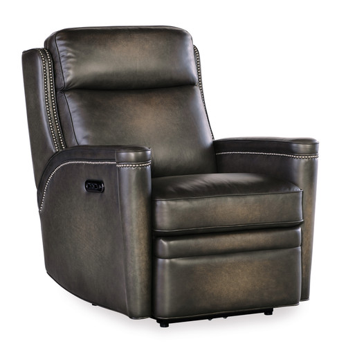 Hooker Furniture Hamilton Sarzana Castle Power Recliner w/Power Headrest