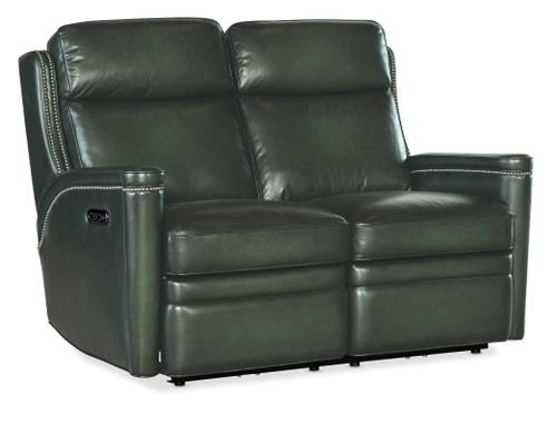 Hooker Furniture Hamilton Sarzana Portal Power Loveseat w/Power Headrest