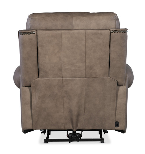 Hooker Furniture Duncan Kalahari Camel Power Recliner w/Power Headrest & Lumbar