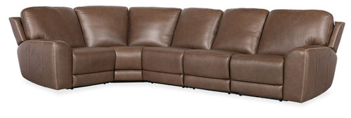 Hooker Furniture Torres 5 Piece Sectional Right Orianted