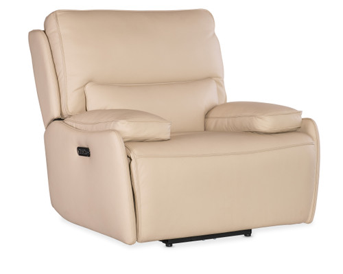 Hooker Furniture Kramer Zero Gravity Oslo Ivory PWR Recliner w/ PWR Headrest