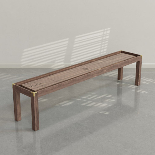 District Mills Wood Parsons Shuffleboard Table