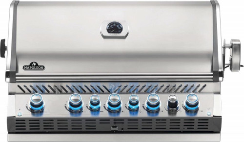 Built-in Prestige PRO 665 Grill Head with Infrared Rear Burner