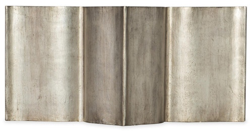 Hooker Furniture Sanctuary C Est La Vie Cocktail Table, metallic finish with a textured, modern design.