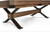 Brunswick Billiards Brunswick 8' Dameron Slate Pool Table, close-up of the wooden and metal base supporting the tabletop.