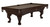 Brunswick Billiards Brunswick Glenwood Slate Pool Table in Espresso, featuring a classic design with detailed carved wood legs and a rich espresso finish suitable for game rooms and entertainment spaces.