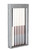 Brunswick Billiards Brunswick Sanibel Slate Pool Table in Rustic Grey, image of pool cues in a sleek wooden cue rack.