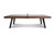 Modern Table Tennis. Crafted with industrial modern metal in a beauiful walnut finish.