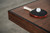 Plank & Hide Co Plank & Hide Harper Table Tennis Table with Storage Drawer, wooden table tennis table with wood grain finish and black accents, featuring a paddle and ball on surface.