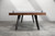 Plank & Hide Co Plank & Hide Harper Table Tennis Table with Storage Drawer, modern table tennis table with wooden surface, black legs, and a built-in storage drawer, ideal for indoor recreational use.