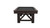 Plank & Hide Co McCormick Pool Table Smokehouse, a dark wood pool table with a sleek design and black felt surface, ideal for game rooms and entertainment spaces.