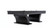 Plank & Hide Co Paxton Pool Table, a modern black billiards table with a sleek, contemporary design and distinctive curved base.