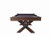 Plank & Hide Co Plank & Hide Voxwood 8' Pool Table, smoke walnut finish with black playing surface and wooden frame, free installation included.