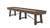 Plank & Hide Co Isaac Shuffleboard Table, a wooden shuffleboard table with a sleek design and free installation.