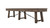Plank & Hide Co Isaac Shuffleboard Table, wooden shuffleboard table with sturdy legs and a sleek finish, ideal for game rooms and entertainment spaces.