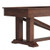 Plank & Hide Co Lucas Shuffleboard Table, showcasing its sturdy wooden legs and sleek surface.