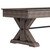 Plank & Hide Co Plank & Hide Otis Shuffleboard Table, Weathered Grey with a wooden finish and a modern X-leg base