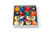 Brunswick Billiards Brunswick Centennial Billiard Ball Set, colorful numbered billiard balls in a white box.