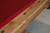 Playcraft Colorado Slate Pool Table, saddle finish wooden rail with black cushion bumpers.