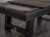 Plank & Hide Isaac Pool Table in Distressed black and golden brass turnbuckles.