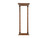 Plank & Hide Co Plank & Hide Distressed Brown Wall Rack, a rustic wall-mounted storage and decor piece with a distressed brown finish and metal accents.