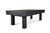 Doc & Holliday Zurich Pool Table with Dining Top Option, sleek black finish and sturdy legs, perfect for from recreational to dining use.