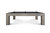 Doc & Holliday The Natural Slate Pool Table, modern billiards table with a wooden finish and black felt playing surface.