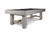 Doc & Holliday Churchill Pool Table, Made in USA, modern billiard table with a wooden frame and black playing surface.