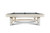 Doc & Holliday Churchill Slate Pool Table in Buttermilk Pine, a wooden pool table with a slate top and a light pine finish.