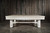 Doc & Holliday Churchill Slate Pool Table, American-made pool table with a sleek white finish, sturdy wooden frame, and a smooth slate playing surface.