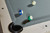 Doc & Holliday Churchill Slate Pool Table, USA, with billiard balls on the table surface.