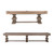 Plank & Hide Co Plank & Hide Beaumont Pool Table & Shuffleboard, twin wooden game tables with a classic design and sturdy bases.
