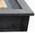 Playcraft Brazos River Pool Table, black wooden corner with detailed varnish finish.