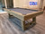 Plank & Hide Co Plank & Hide Isaac Slate Pool Table with black felt surface and sturdy wooden frame, ideal for recreational game room entertainment.
