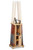 Brunswick Billiards Brunswick Heritage Floor Cue Rack, wooden cue stick holder with storage compartments and brushes.