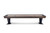 Doc & Holliday Savant Shuffleboard Table by Doc & Holliday, brown sugar finish, modern design, with black angled legs.