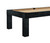 American Heritage Billiards Alta Parsons Slate Pool Table, Black Ash, showing a modern design with a black ash wooden frame and beige playing surface, suitable for game rooms or recreational spaces.