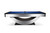 Doc & Holliday Poshy Pool Table | Reverse Rainbow Edition, modern and stylish pool table with a sleek design and vibrant blue playing surface.