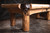Doc & Holliday Woodsman Pool Table, made in USA, rustic wooden design with natural wood finish and leather accents.