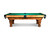 Doc & Holliday Rustic Slate Pool Table, handcrafted USA with a rustic wooden finish and green felt surface.