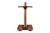 Doc & Holliday Derby Billiards Wall Rack, wooden billiard ball rack for wall mounting with multiple holes for ball storage.