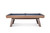 Doc & Holliday George Slate Pool Table by Doc & Holliday, Grey Walnut, showcasing a modern pool table with a sleek wooden finish and black accents on thePool Table edges.
