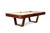 Doc & Holliday Zoey Pool Table, made in the USA, featuring a wooden frame and beige playing surface with black corner accents.